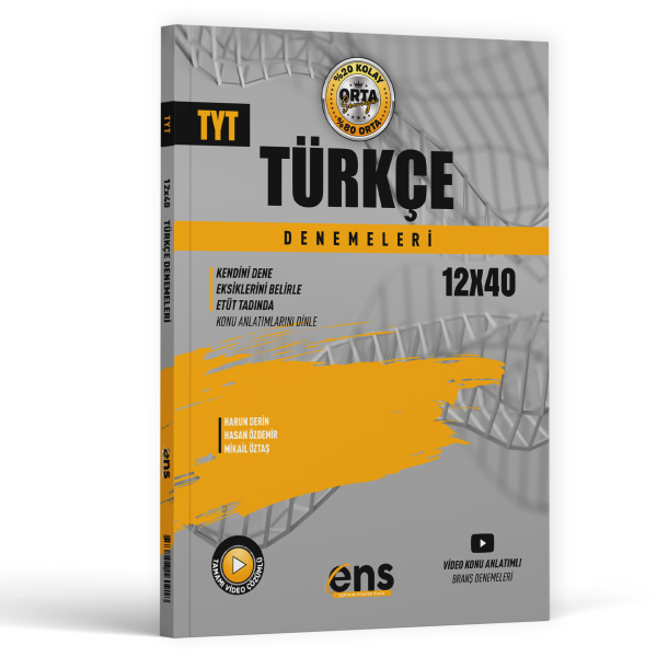 ENS DESTEK TYT DENEME 12 Lİ TÜRKÇE - 2025-26